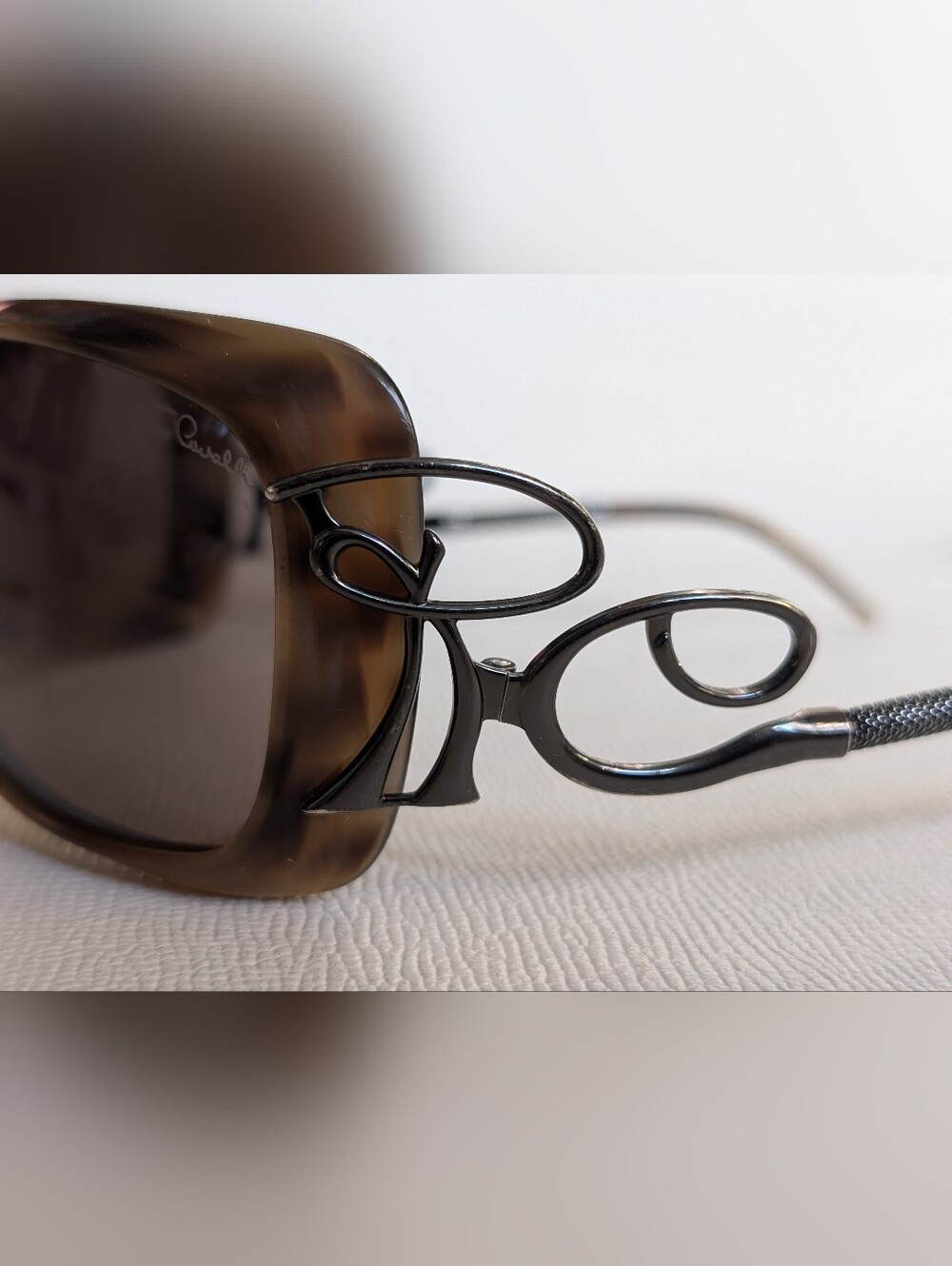 Roberto Cavalli sunglasses Y2K vintage snake tortoise shell frame adrasto - Picture 2 of 6